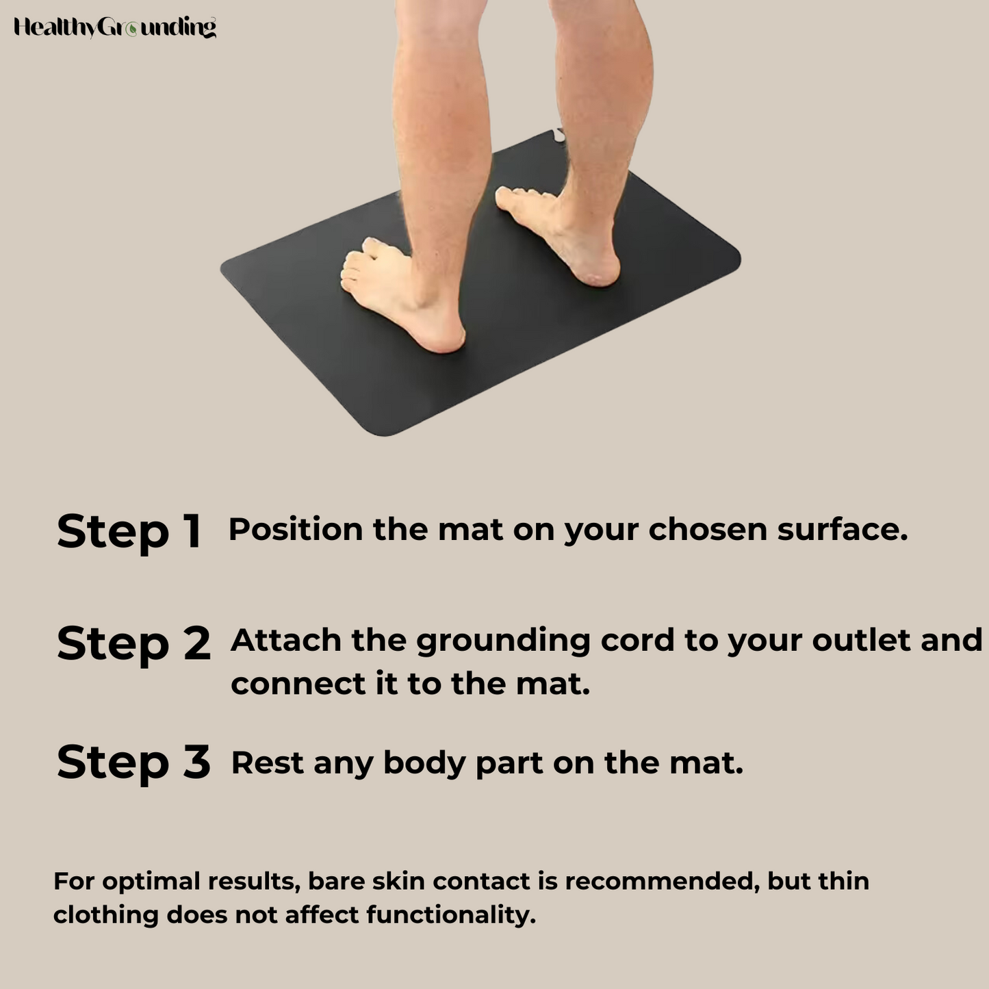 HealthyGrounding™ - Universal Grounding Mat